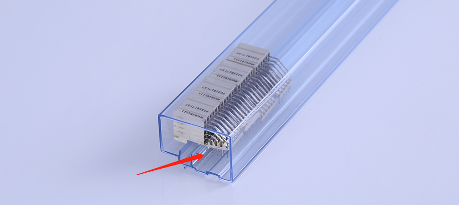 一款專門保護連接器針腳的透明pvc管,來自東莞連創(chuàng)包裝管廠家